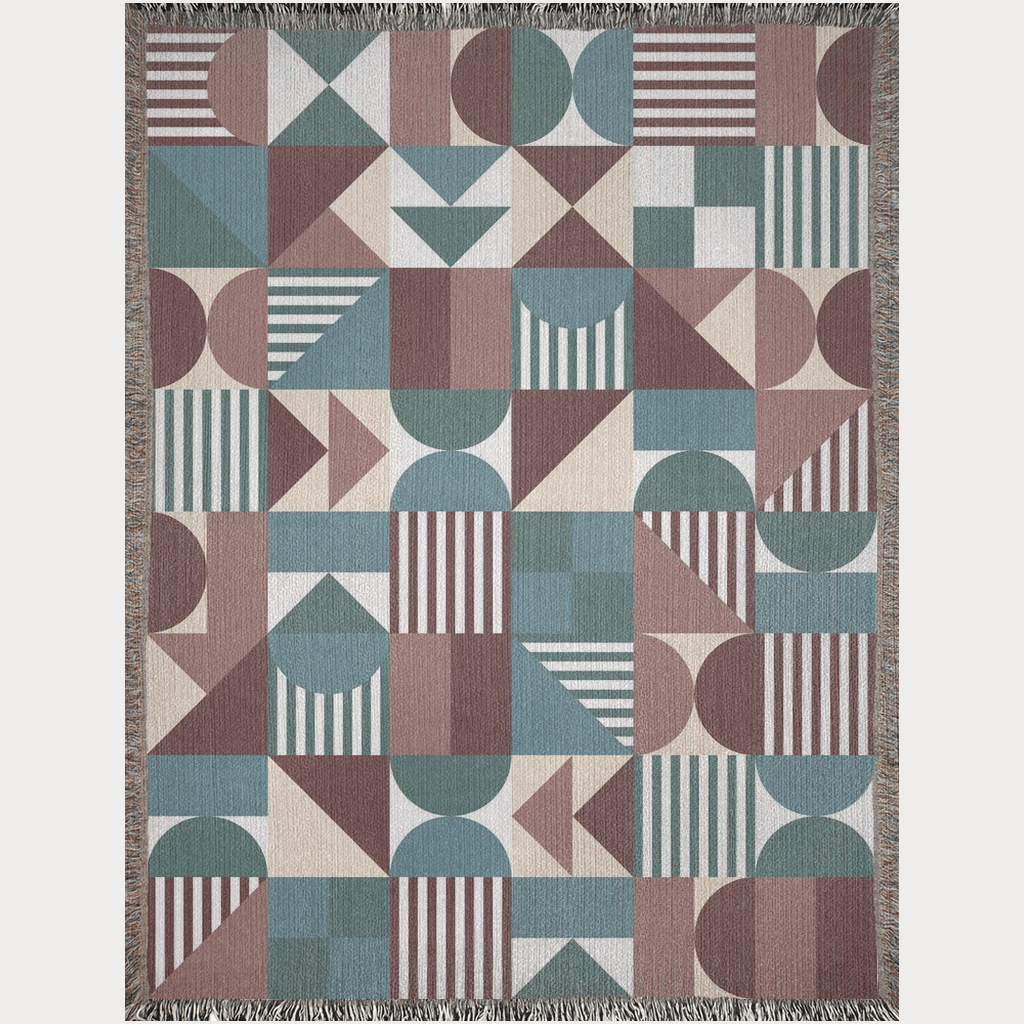 Modern Sampler Bauhaus Blanket