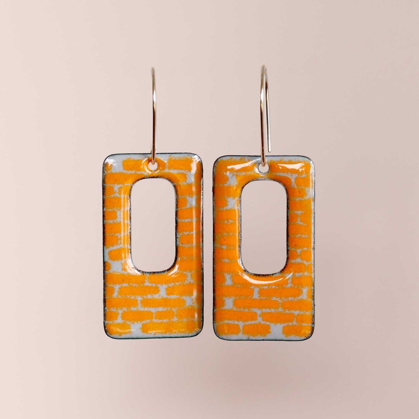 Santa Carla Dreams Enameled Dangle Earrings