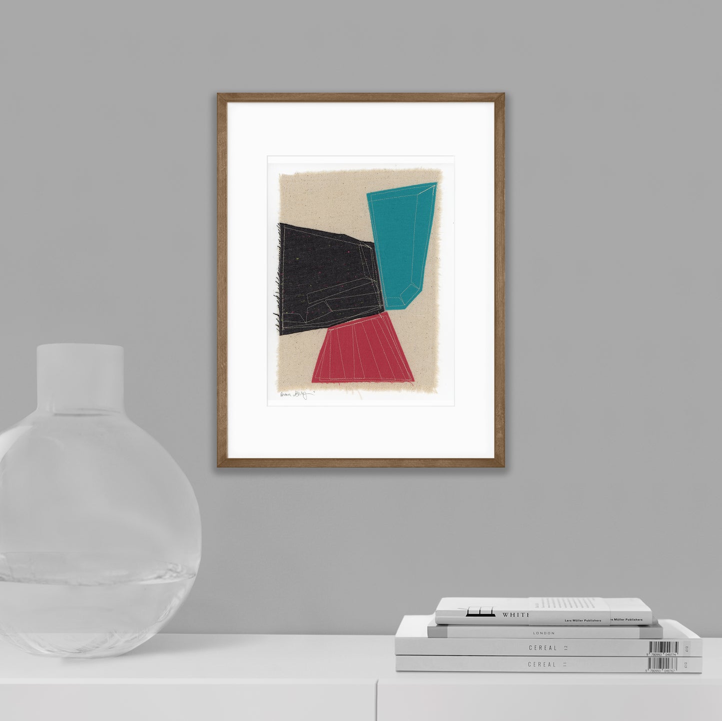 Fabric Collage Sketch #3