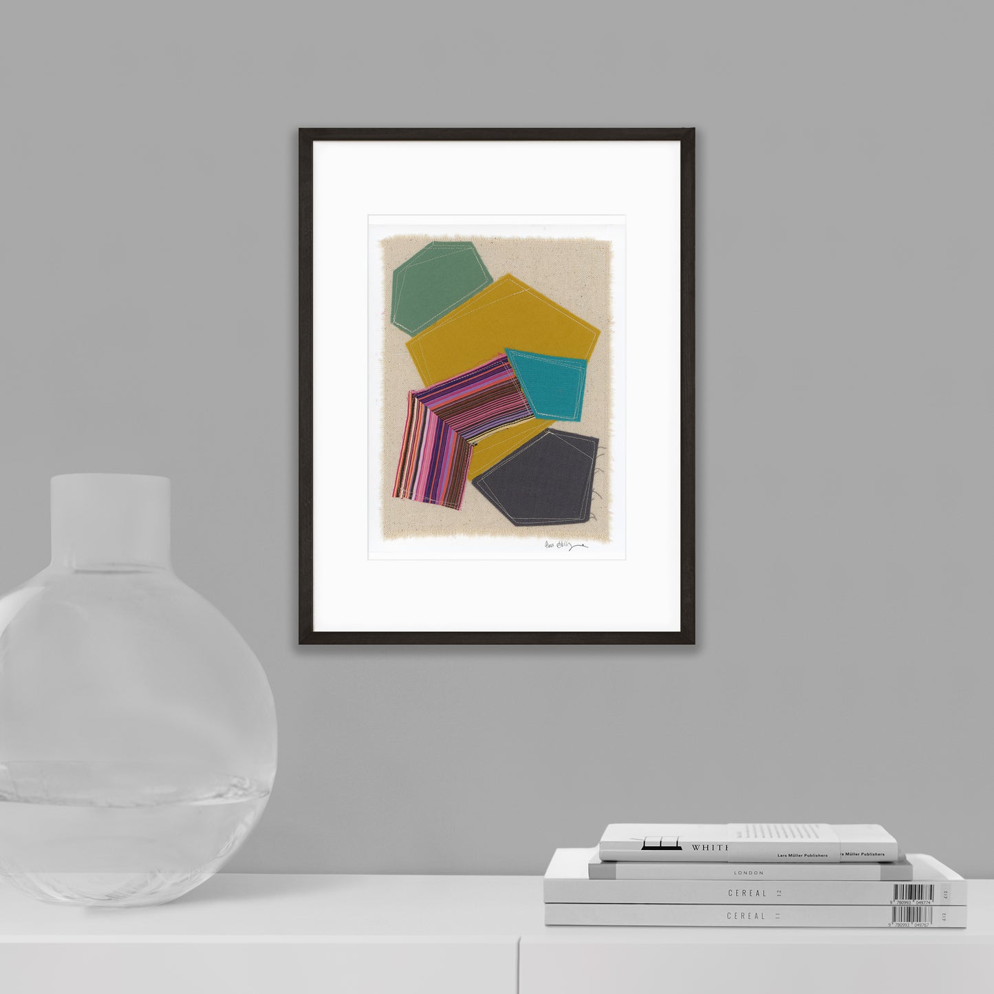 Fabric Collage Sketch #6