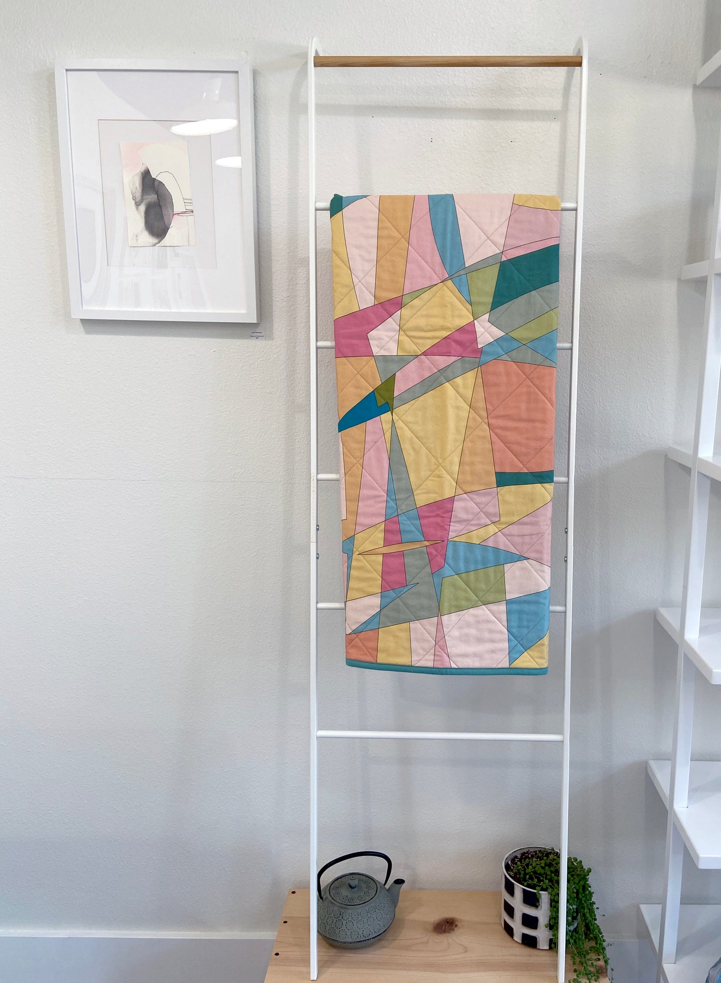 Abstract Lines & Shapes Baby/Wall Quilt