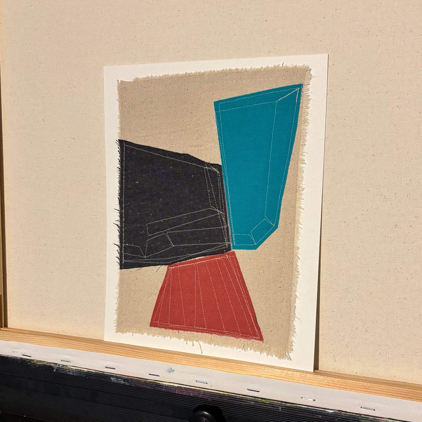 Fabric Collage Sketch #3