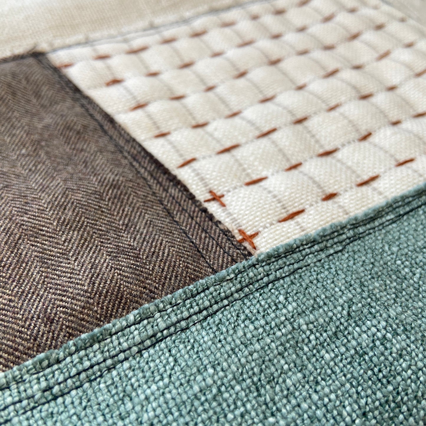 Fabric Collage Wall Quilt #2