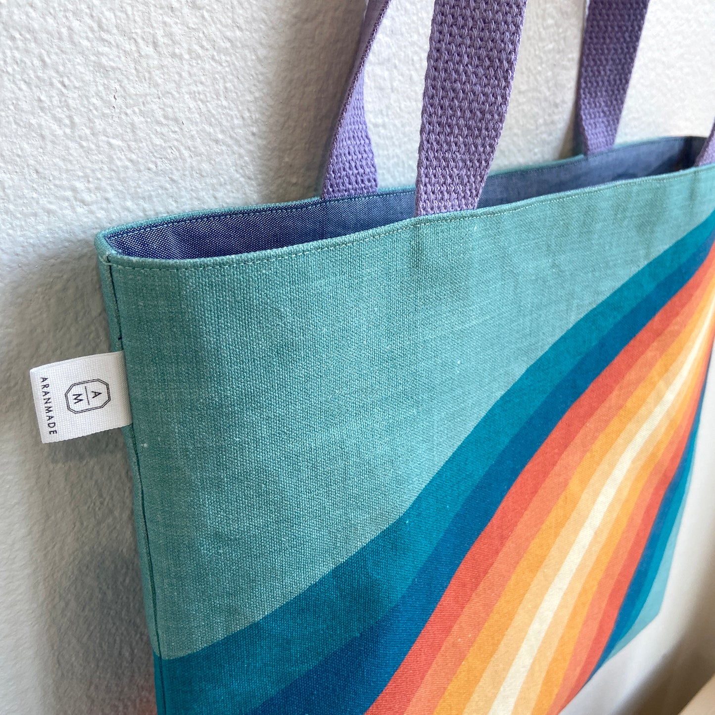 Rainbow Road Tote Bag