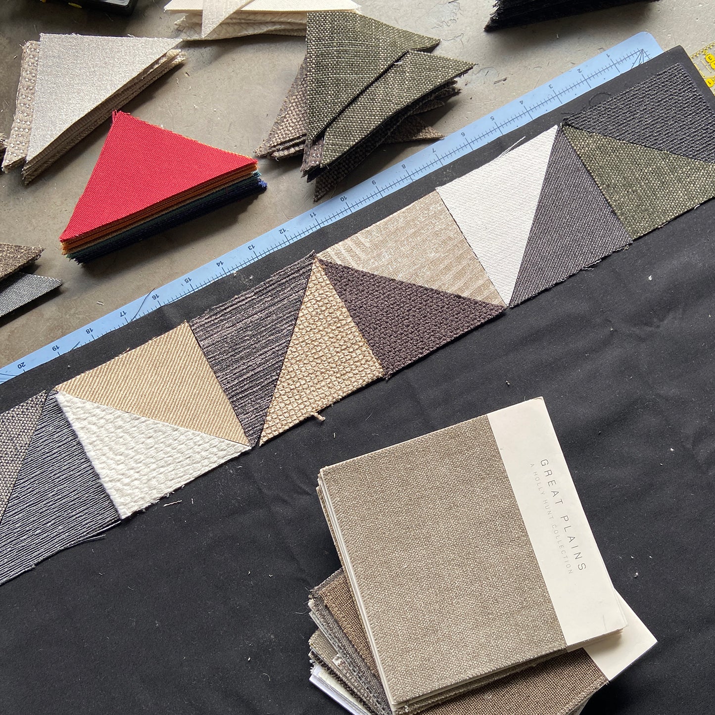 Fabric Collage Wall Quilt #6