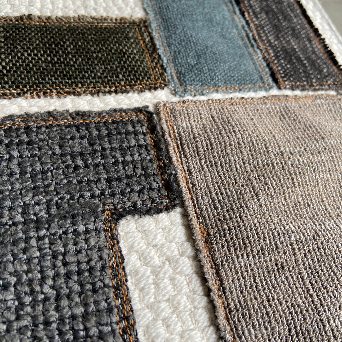 Fabric Collage Wall Quilt #5