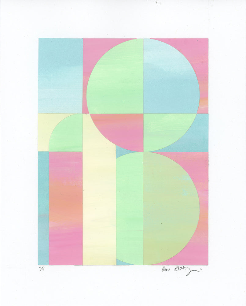 Painted Puzzle Collage 2/5