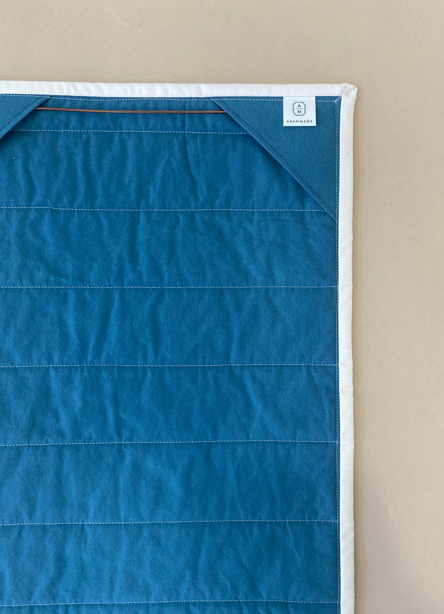 Watercolor Stripe Stack #1 Wall Quilt