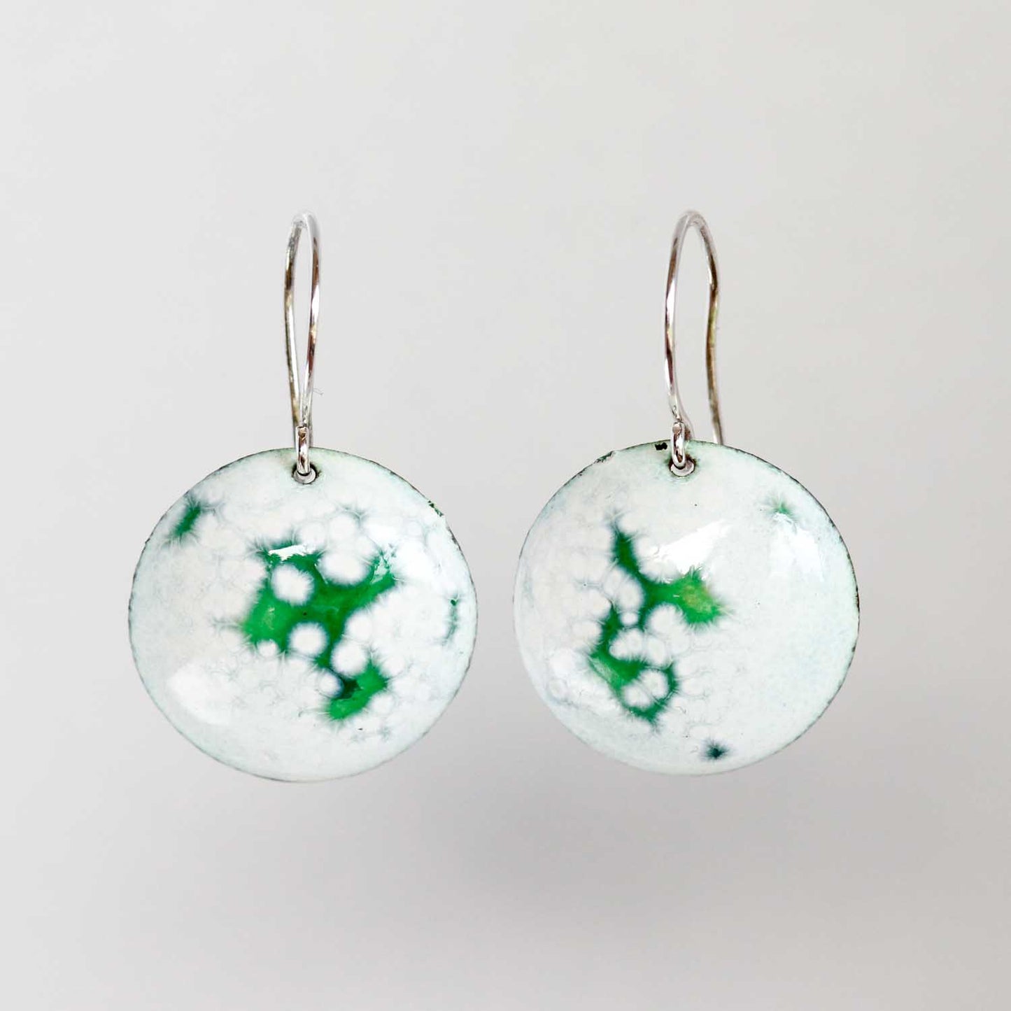 Beachcomber Enameled Earrings