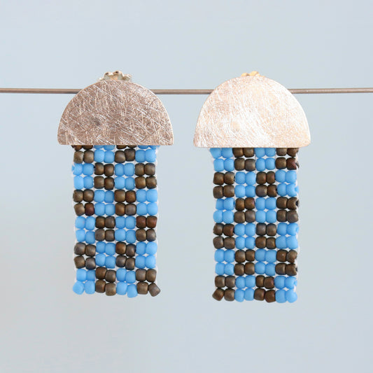 Santa Carla Dreams Beaded Post Earrings