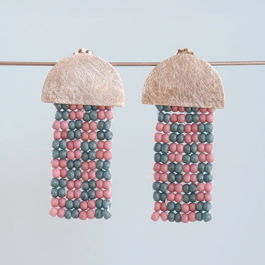 Santa Carla Dreams Beaded Post Earrings