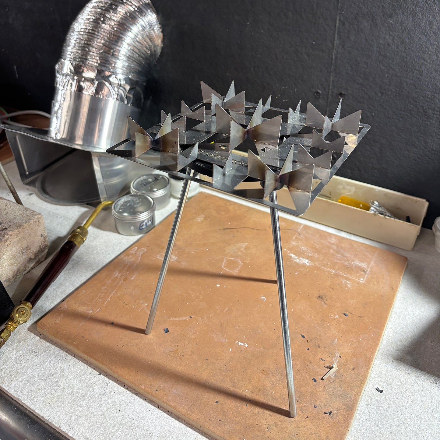 Torch Fire Trivet/Rack Combo for Enameling