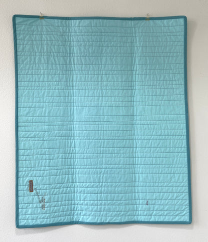 Bar/Ribbon Baby Quilt