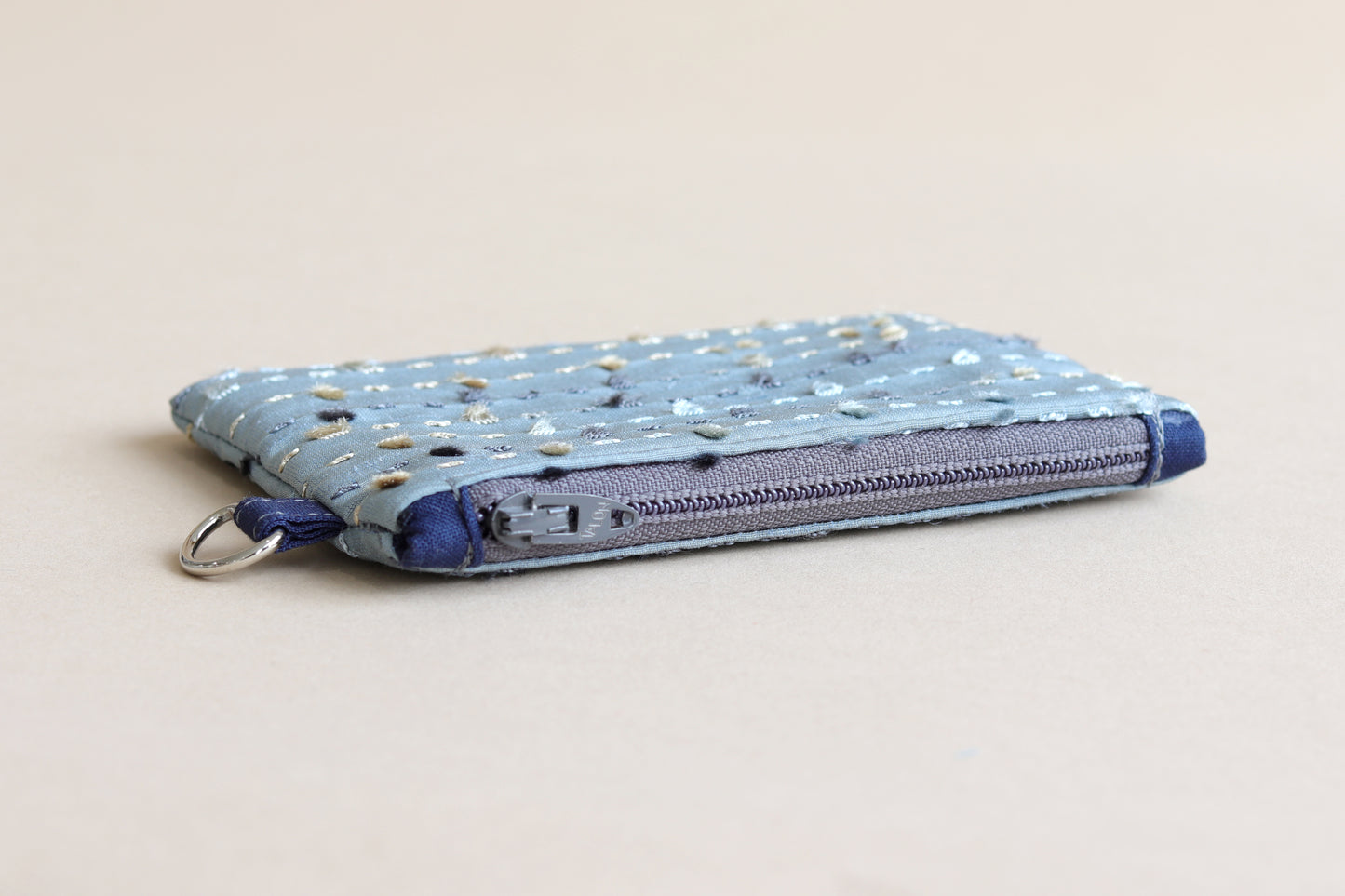 Upcycled Fabric Zipper Wallet