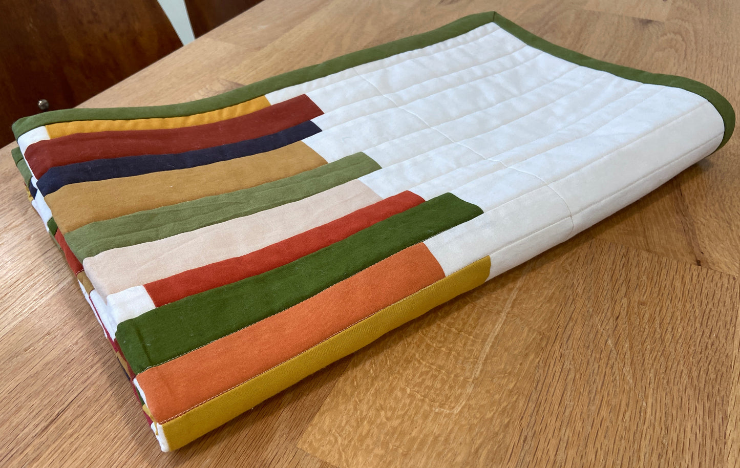 Bar/Ribbon Baby Quilt